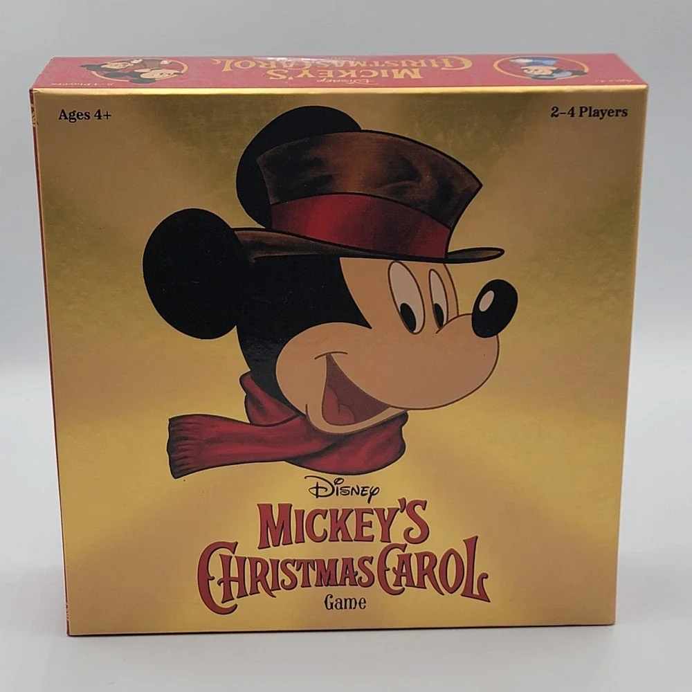 Disney Mickey's Christmas Carol Holiday Game by Funko 2-4 players ages 4+ NEW!